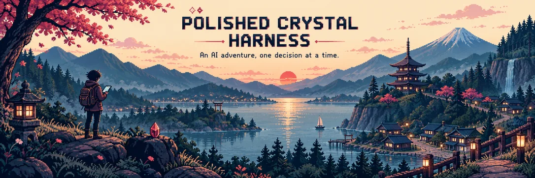 Banner del Polished Crystal Harness